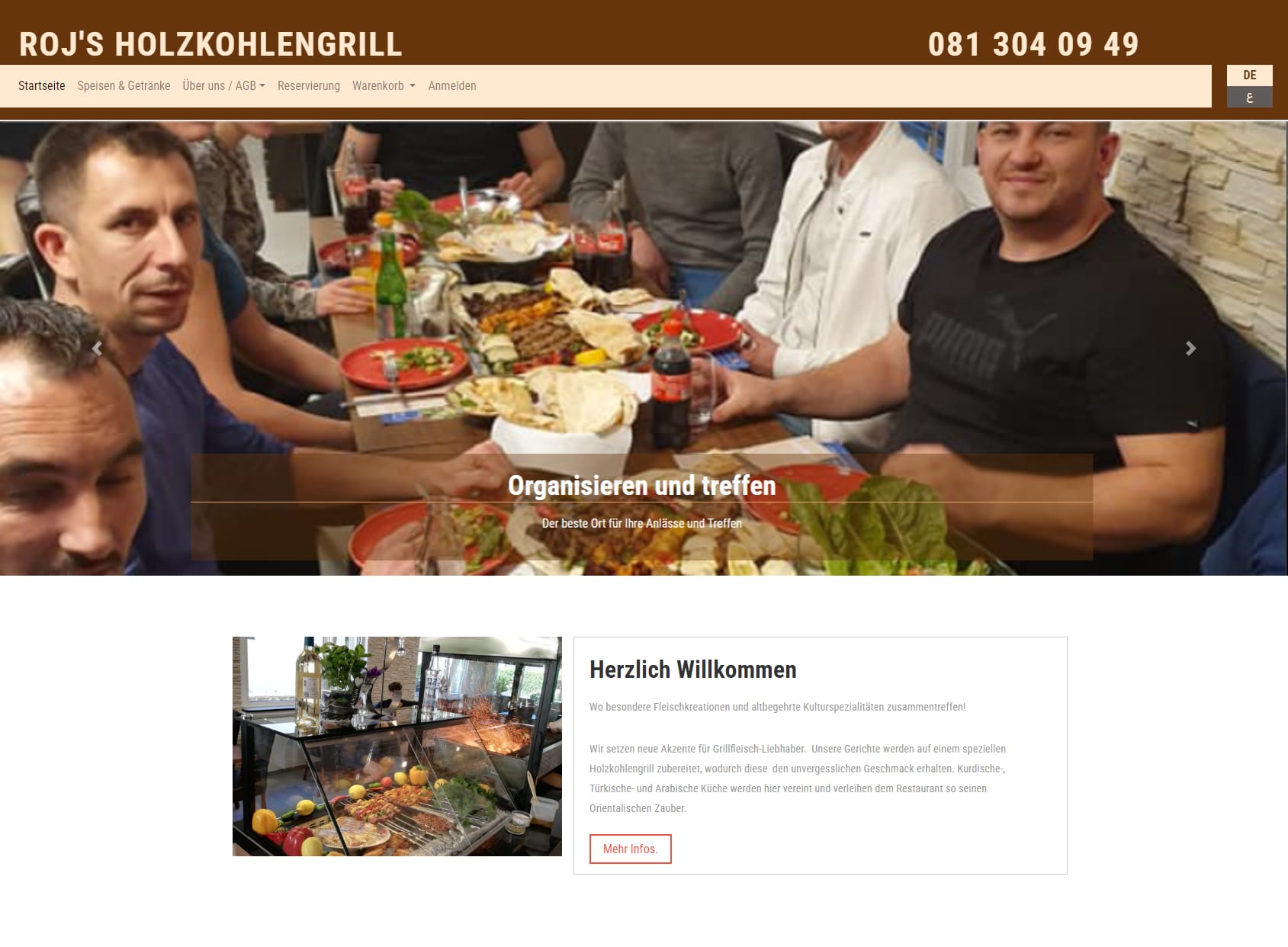 Roj‘s Holzkohlengrill