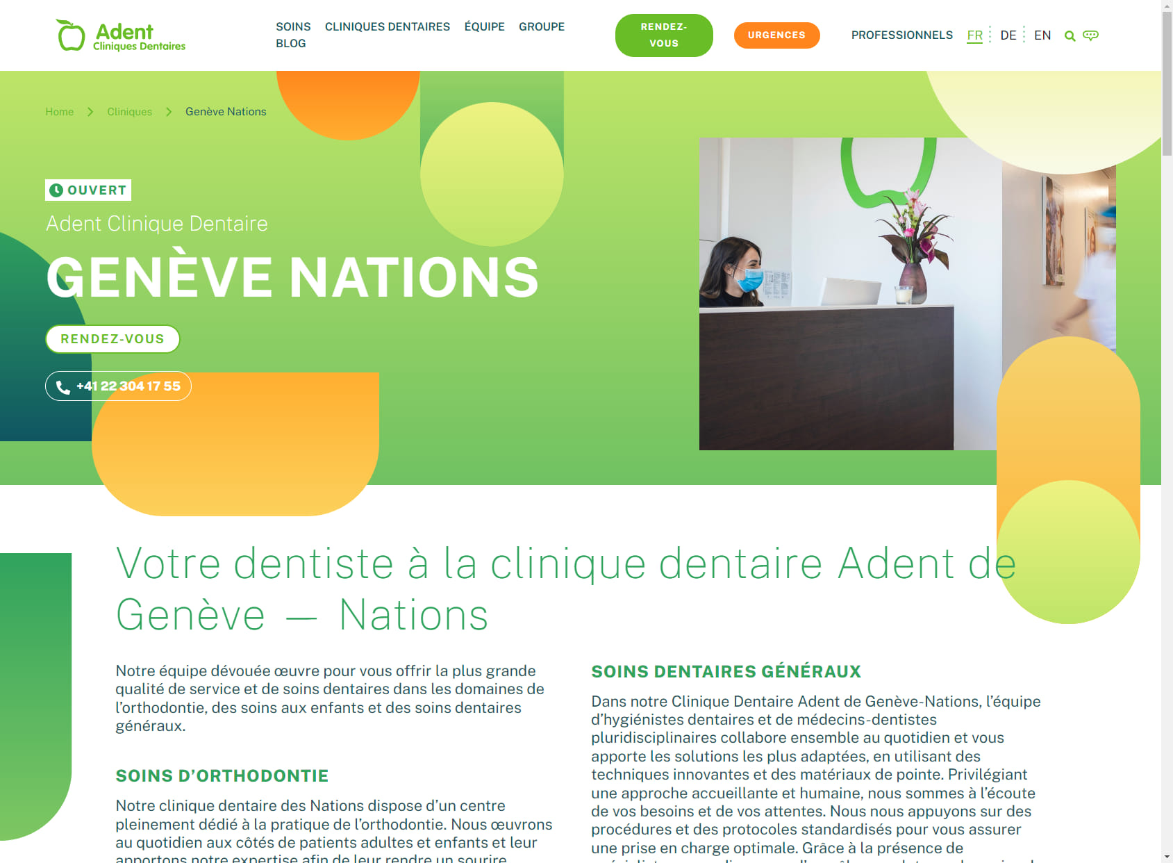 Adent | Dentiste Genève-Nations