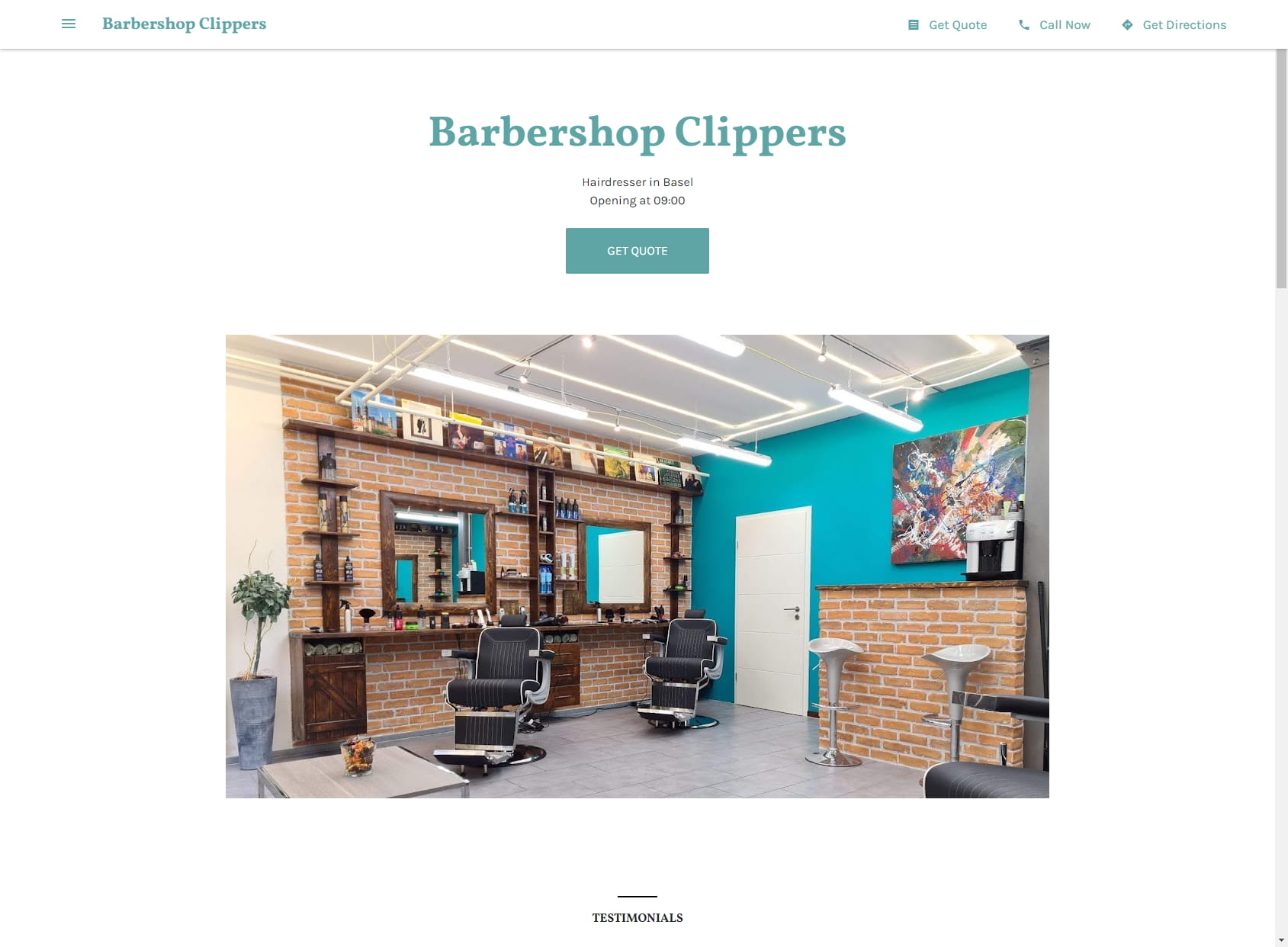 Barbershop Clippers