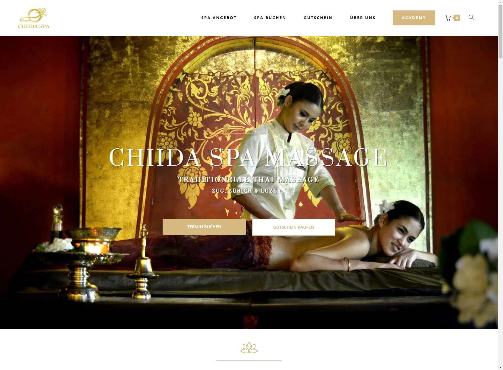 Chiida Spa Zürich Seefeld - Luxuriöse Thai Massage & Thai Spa
