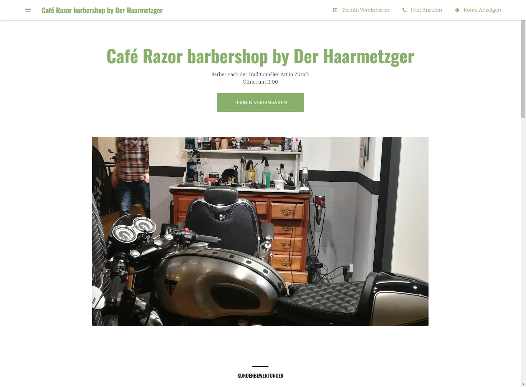 Café Razor barbershop by Der Haarmetzger