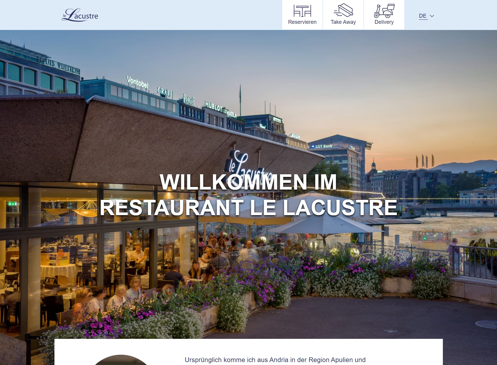 Restaurant Le Lacustre