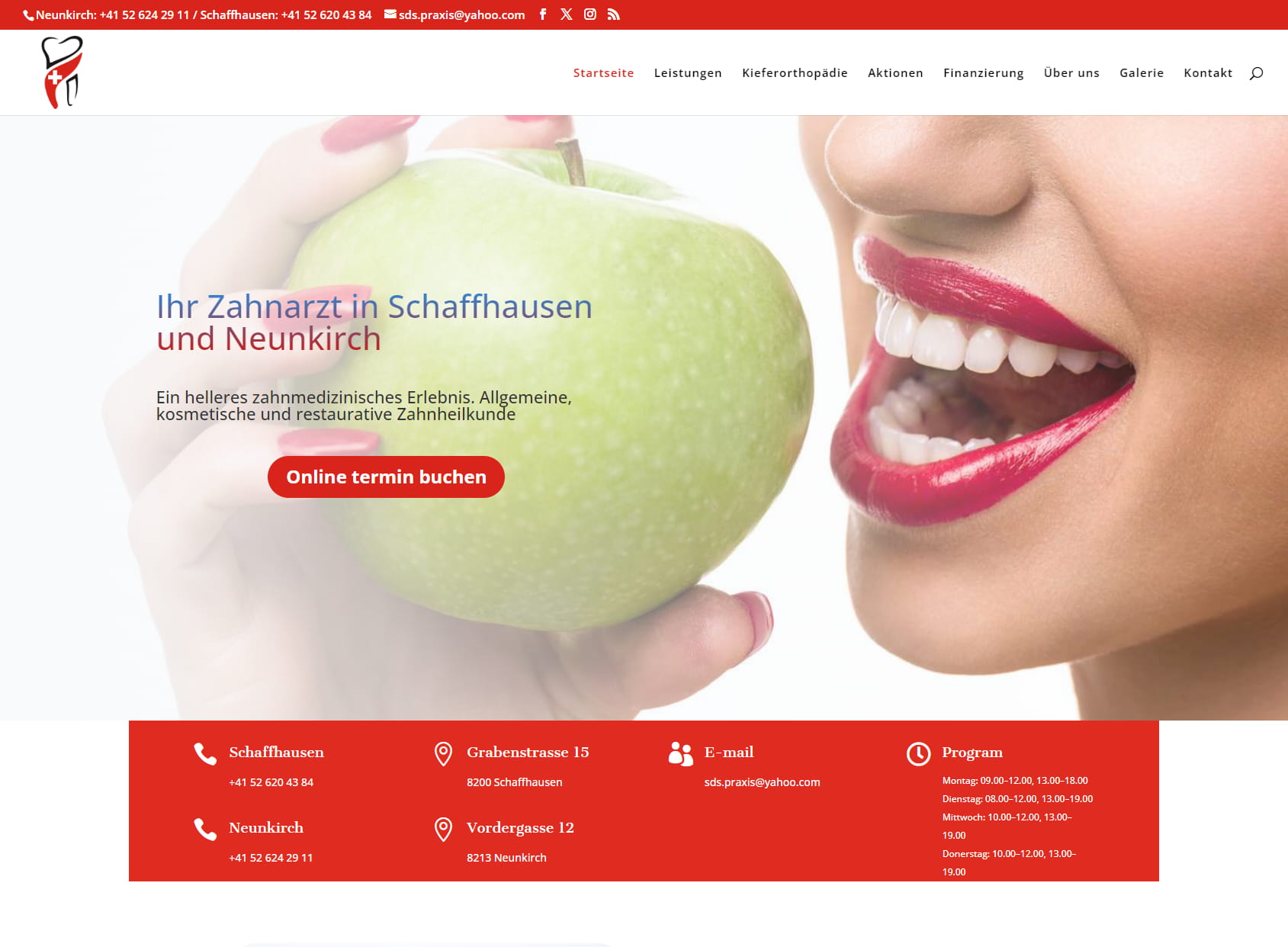 Zahnarzt Swiss Dental Studio Schaffhausen
