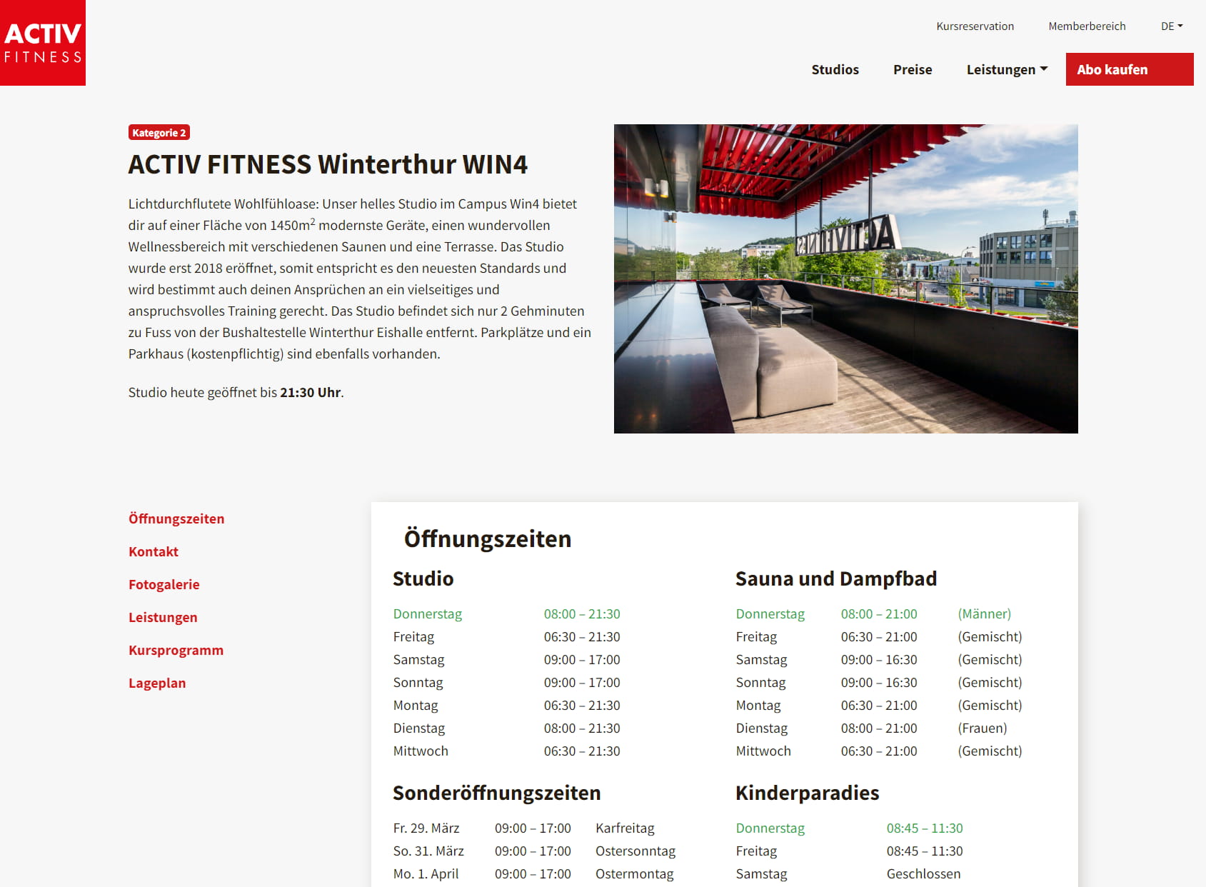 Activ Fitness Winterthur WIN4