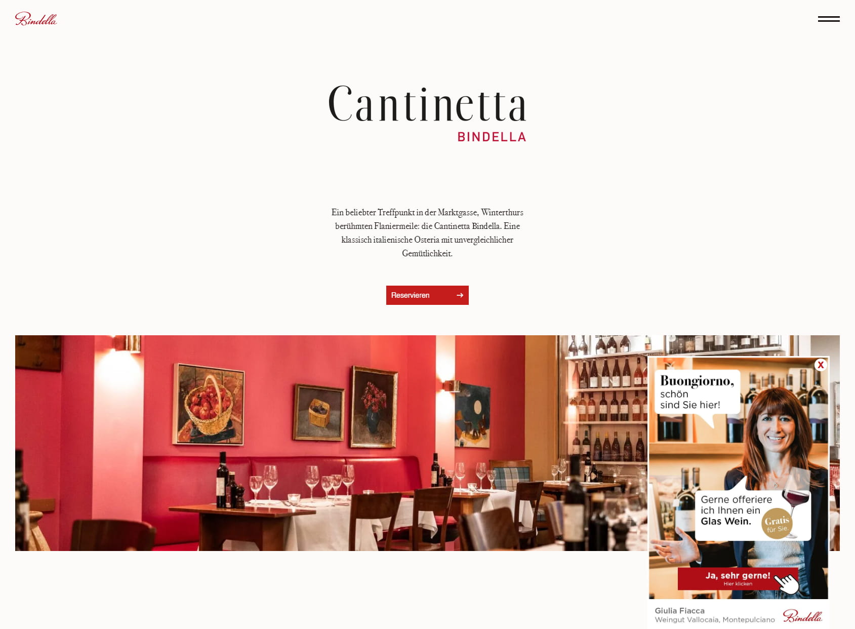 Cantinetta Bindella