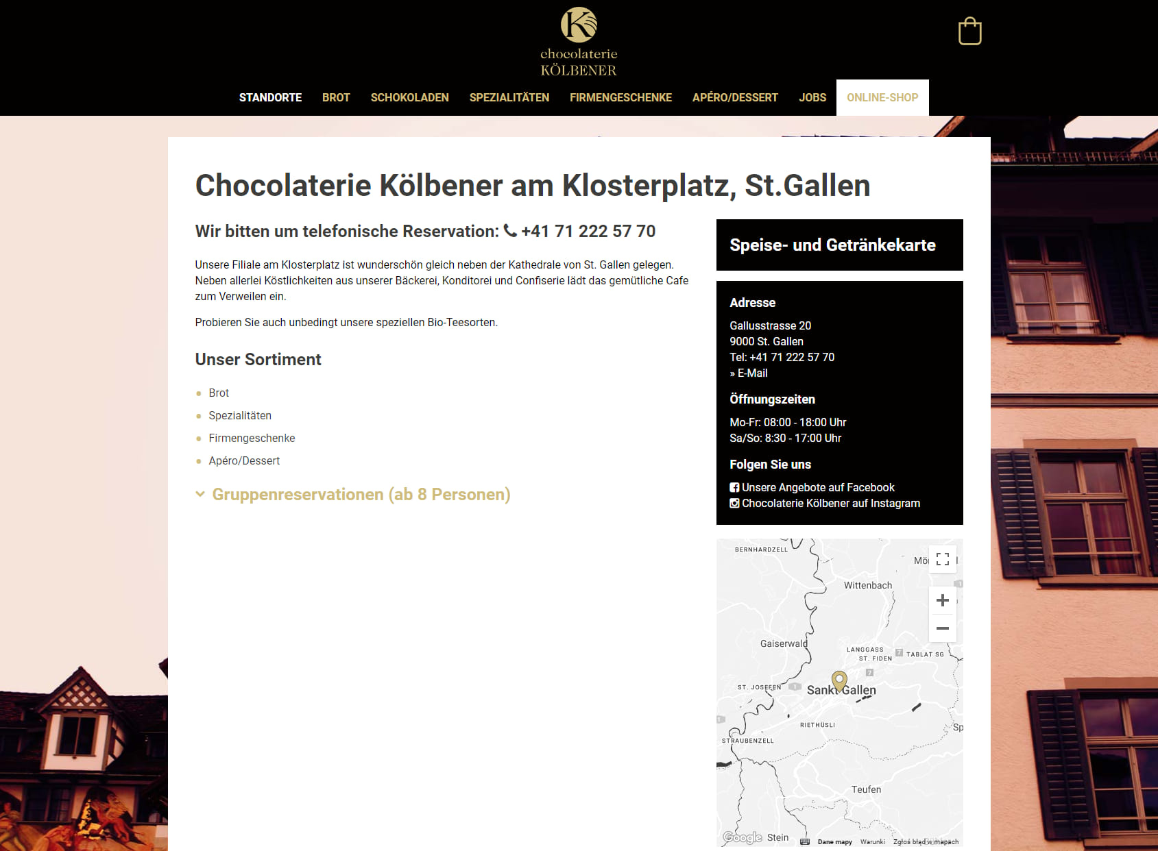 Chocolaterie am Klosterplatz