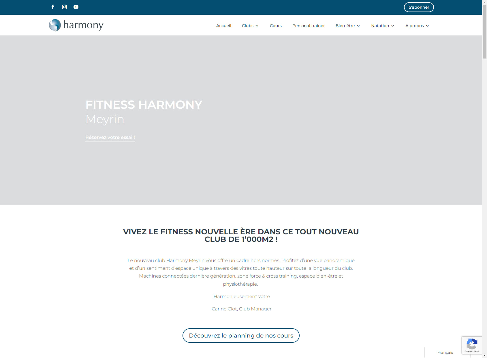 Harmony Fitness - Meyrin (GE)