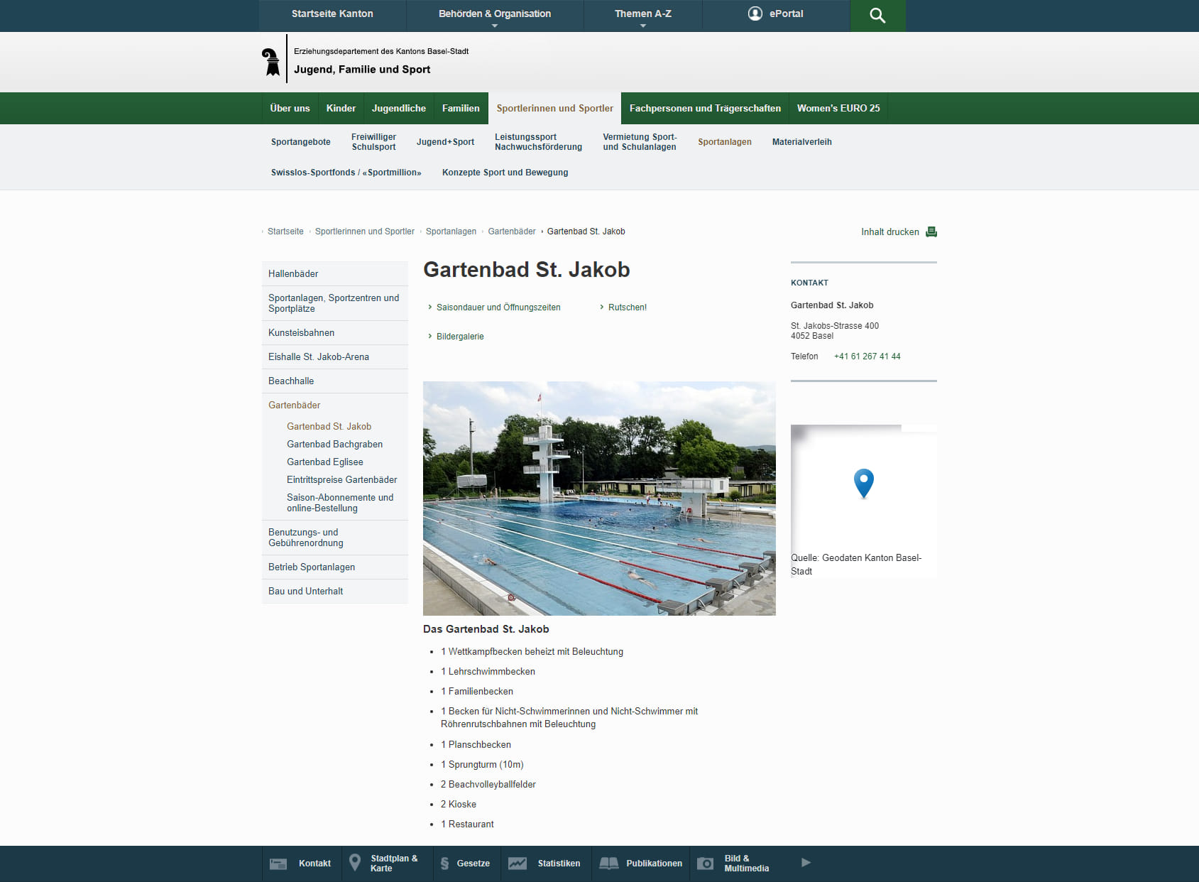Gartenbad & Sportbad St. Jakob