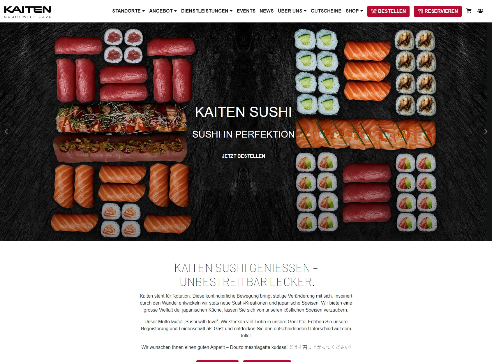 Kaiten Sushi AG, Restaurant & Takeaway