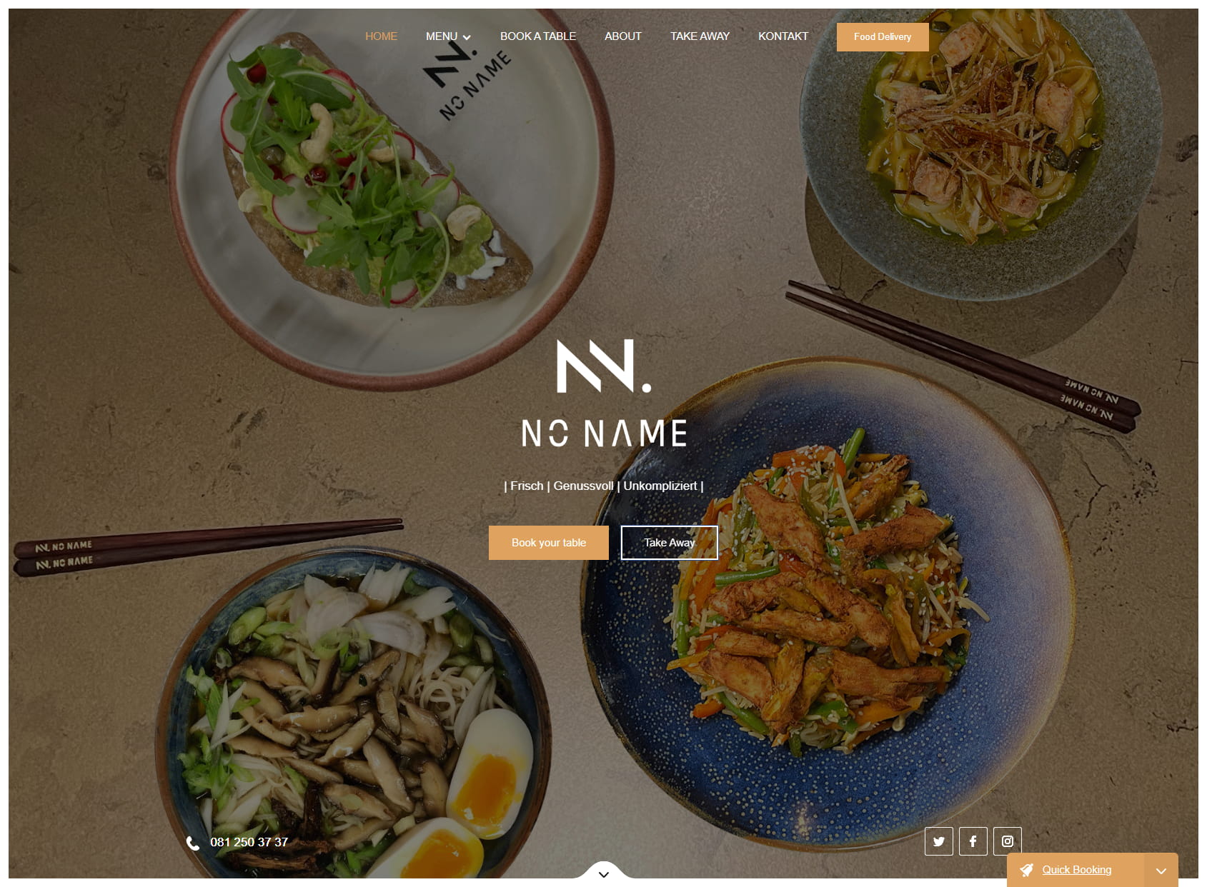 No Name | Restaurant | Take Away