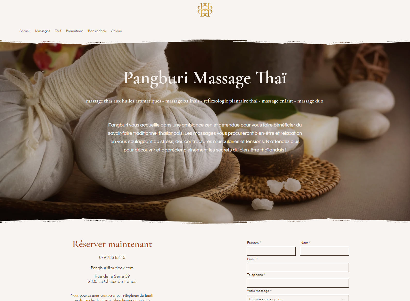 Pangburi Massage Thaï