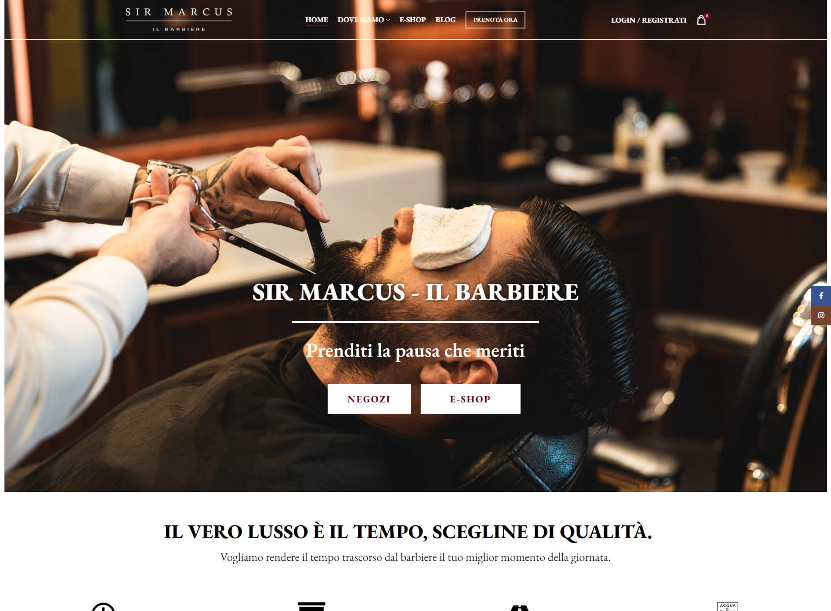 Sir Marcus Suite Barbershop - Bellinzona