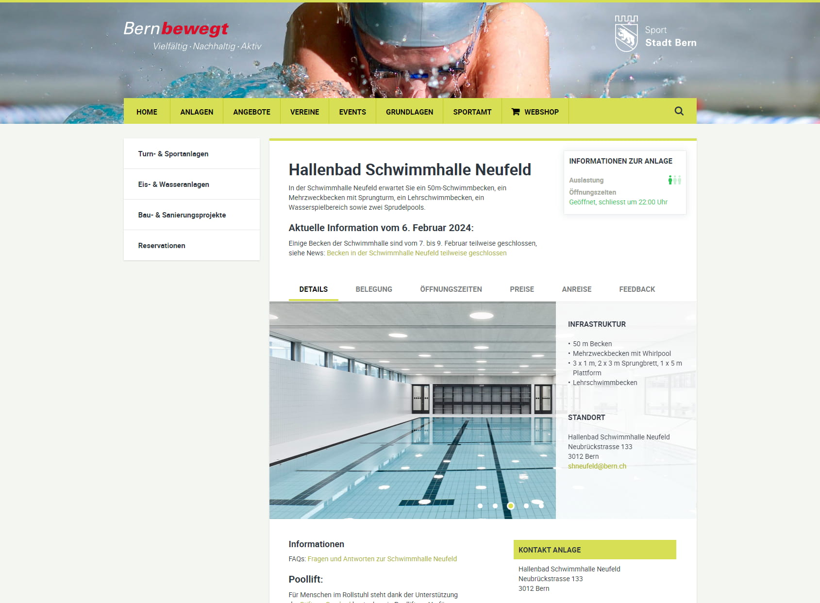 Indoor Swimming Pool Neufeld