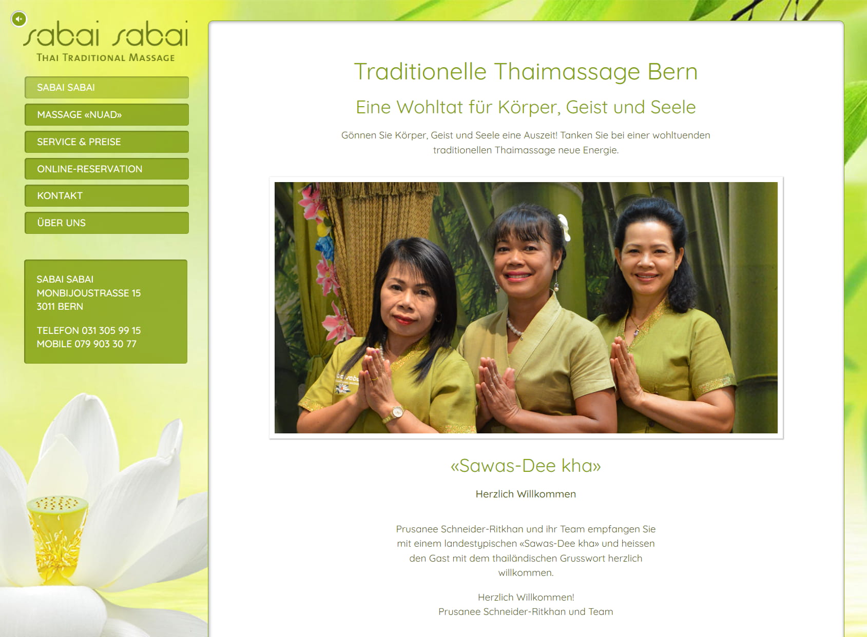 Sabai Sabai - Thai Traditional Massage