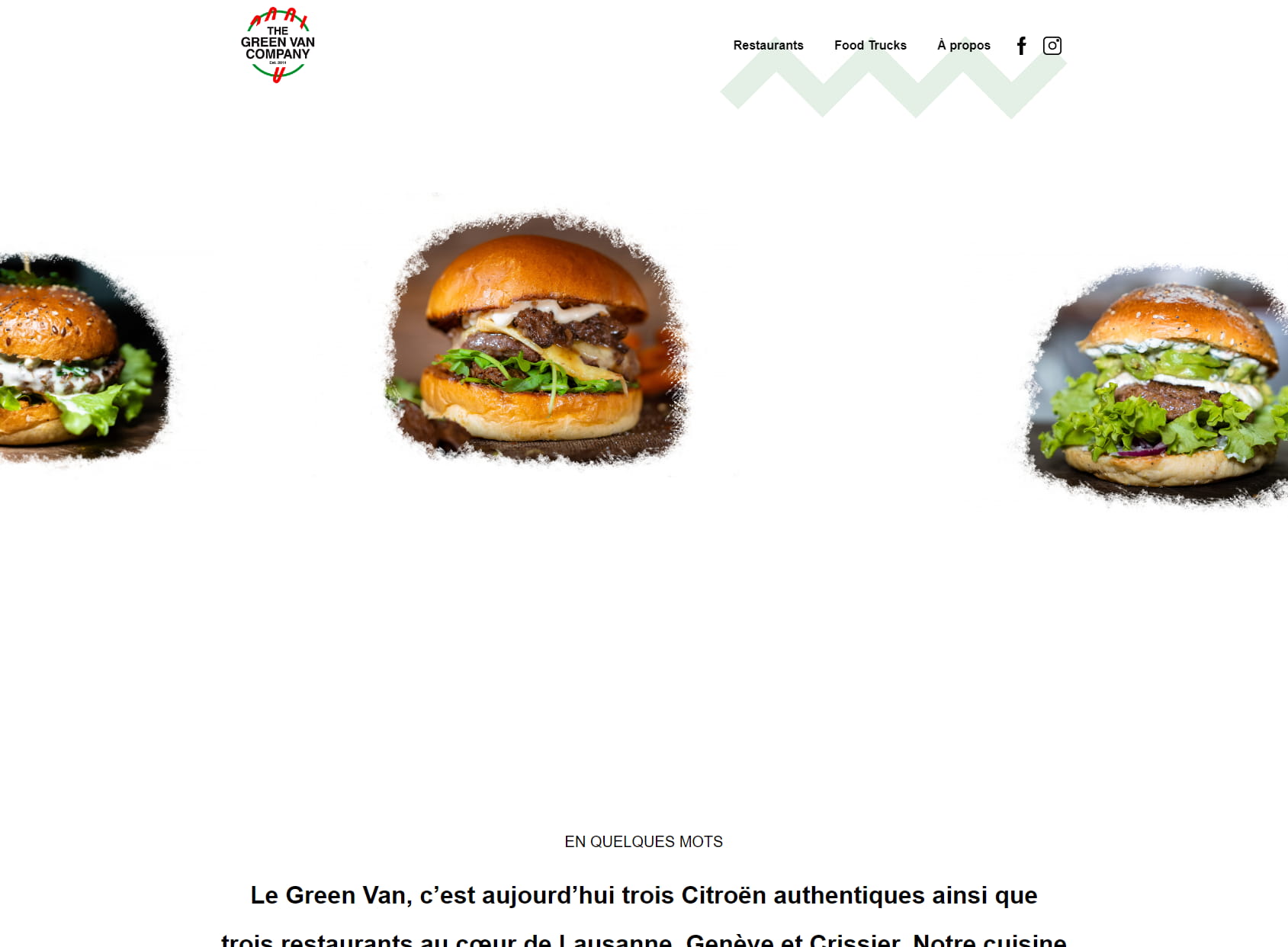 The Green Van Company Lausanne - Burgers maison