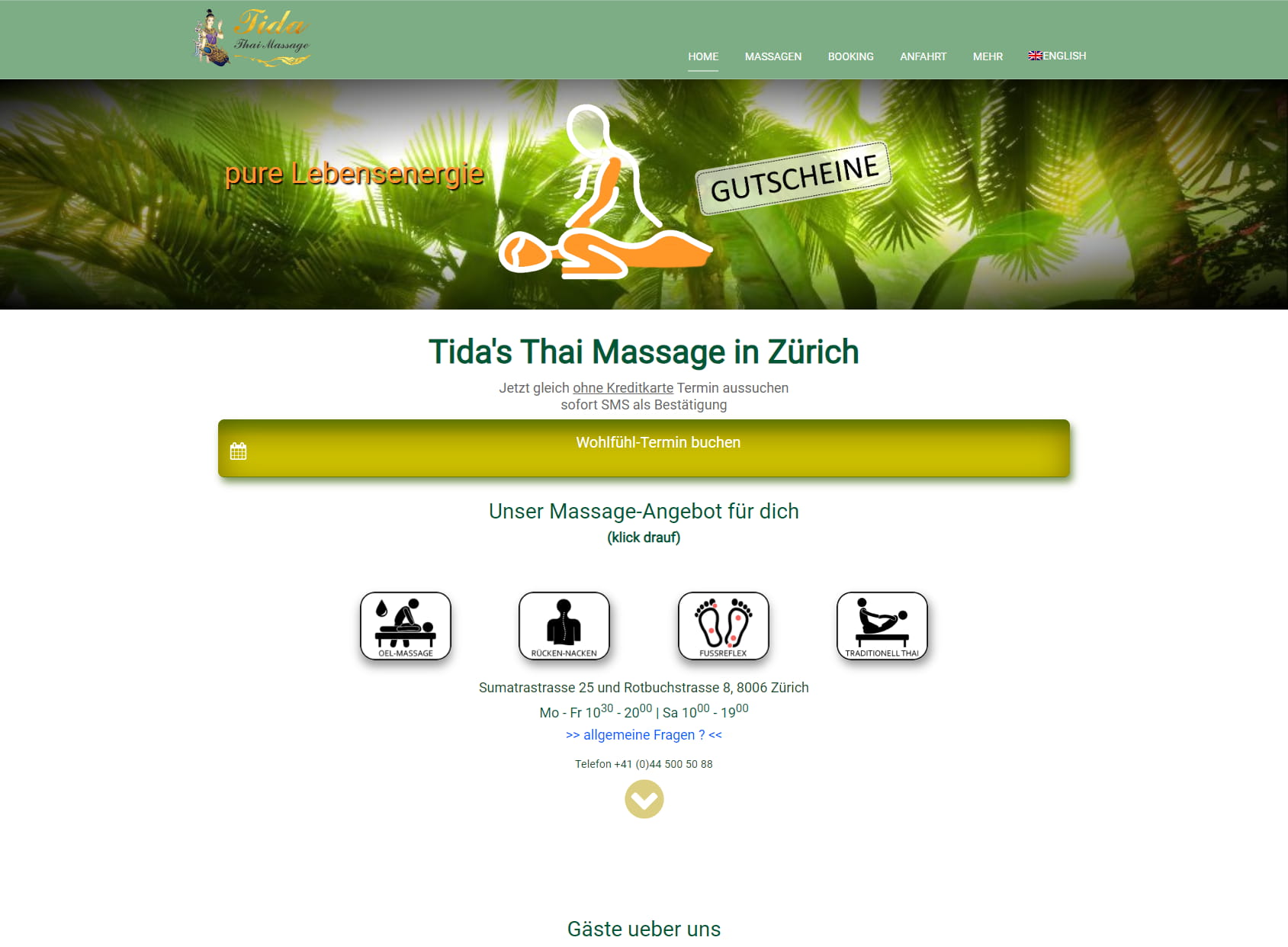 Tida Thai Massage Zürich