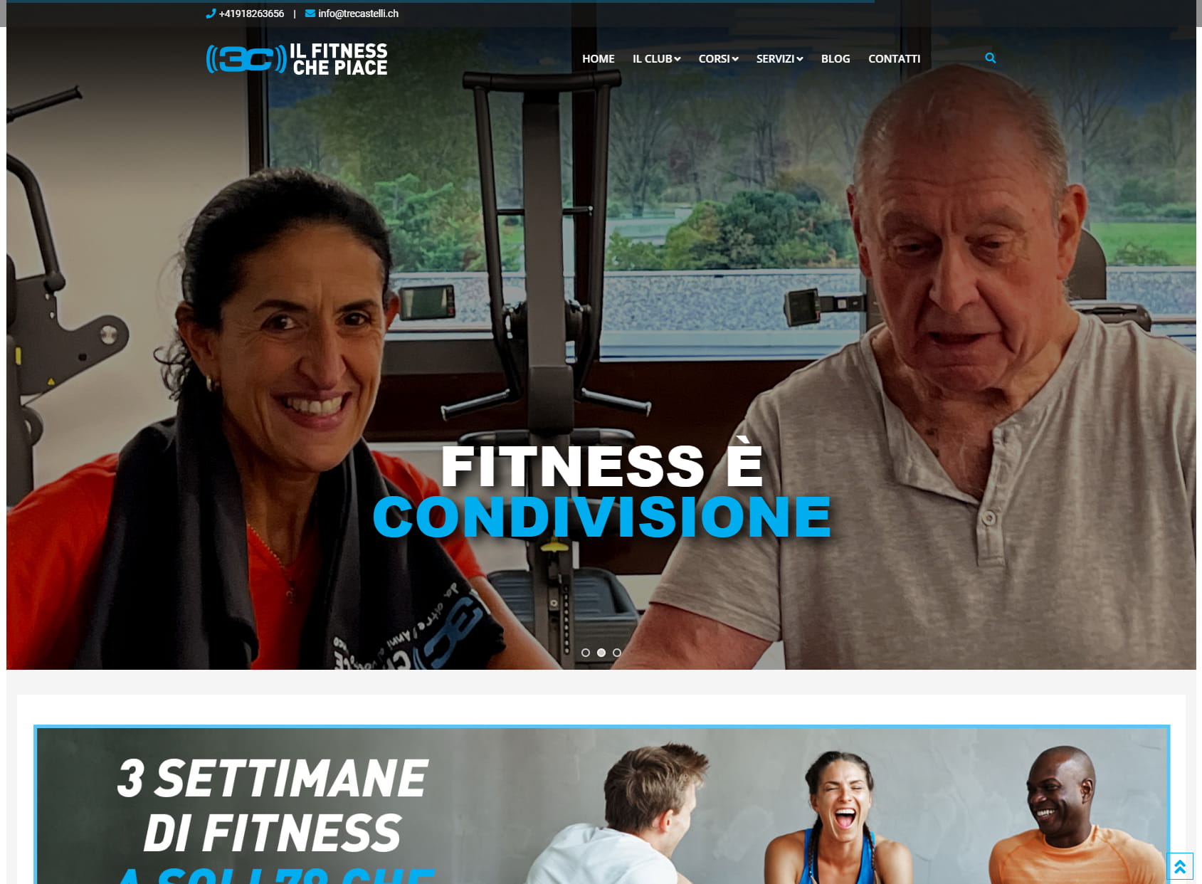 Tre Castelli Fitness Center SA